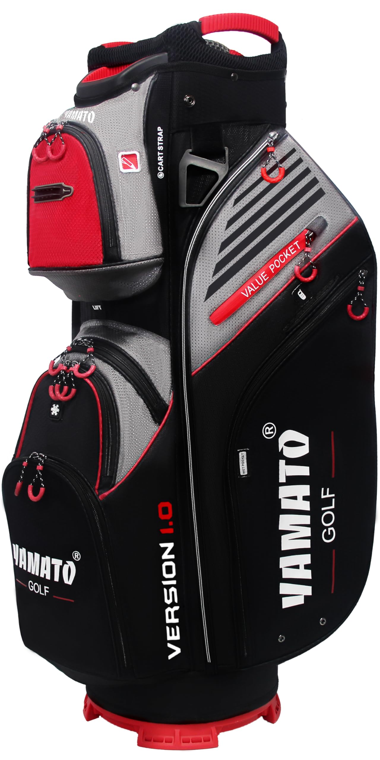 バッグ yamato Amazon.com : Yamato Golf Cart Bag 14 Way Organizer Divider Top